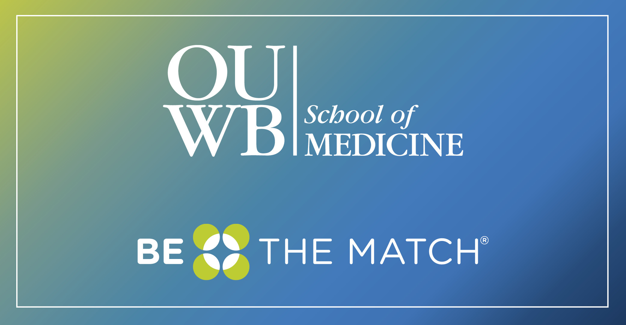 OUWB wins Michigan’s 2020 Be the Match Medical School Challenge